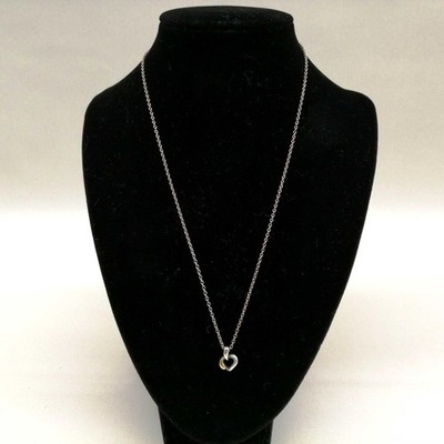 Clayge Necklace SILVER Part K18 Used
