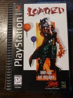 Loaded - Original Sony PlayStation 1 Longbox CIB W/ Registration Card