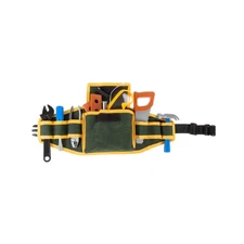 Pretend Play Kids Toddlers Tool Belt Handymans Kit Saw Hammer Hand Tools Pliers