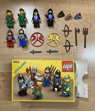 Lego vintage castle 6103 Castle Mini Figures complet avec boite