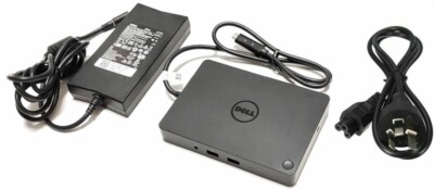 DELL K17A USB C DOCK Docking Station K17A HDMI VGA PSU | eBay Australia