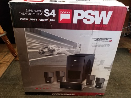 PSW S4 5.1 HD 1500w 5.1 Home Theater 