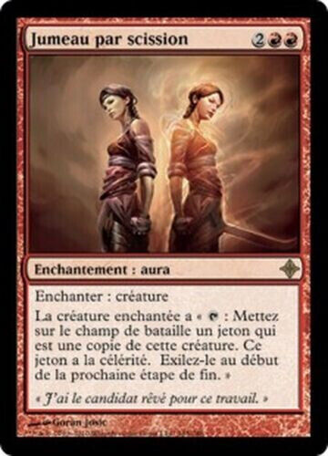 mtg magic Splinter Twin rise of the eldrazi FRENCH vf fr twin by split - Picture 1 of 1