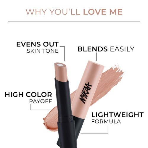 Nykaa InstaBlur Color Corrector Stick - Peach - Picture 3 of 7