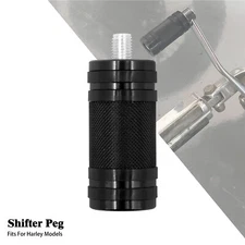 Black Toe Foot Shift Lever Shifter Peg For Harley Touring Softail Dyna Sportster