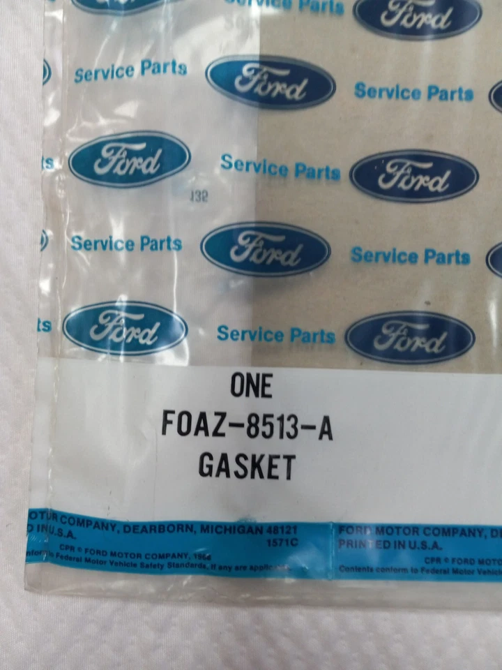 JUNTA BOMBA AGUA F0AZ-8513-A Ford Country Squire Mustang y Lincoln Mark VII Foto 2 de 3