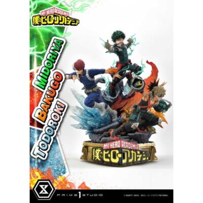 My Hero Academia Midoriya, Bakugo & Todoroki Regular Version PRIME 1 STUDIO