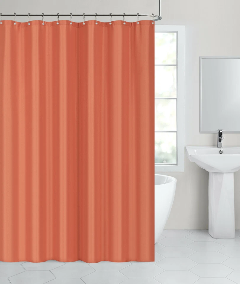 Hotel Collection Water Resistant Fabric Shower Curtain Liners - Assorted Colors - Image 3 of 4