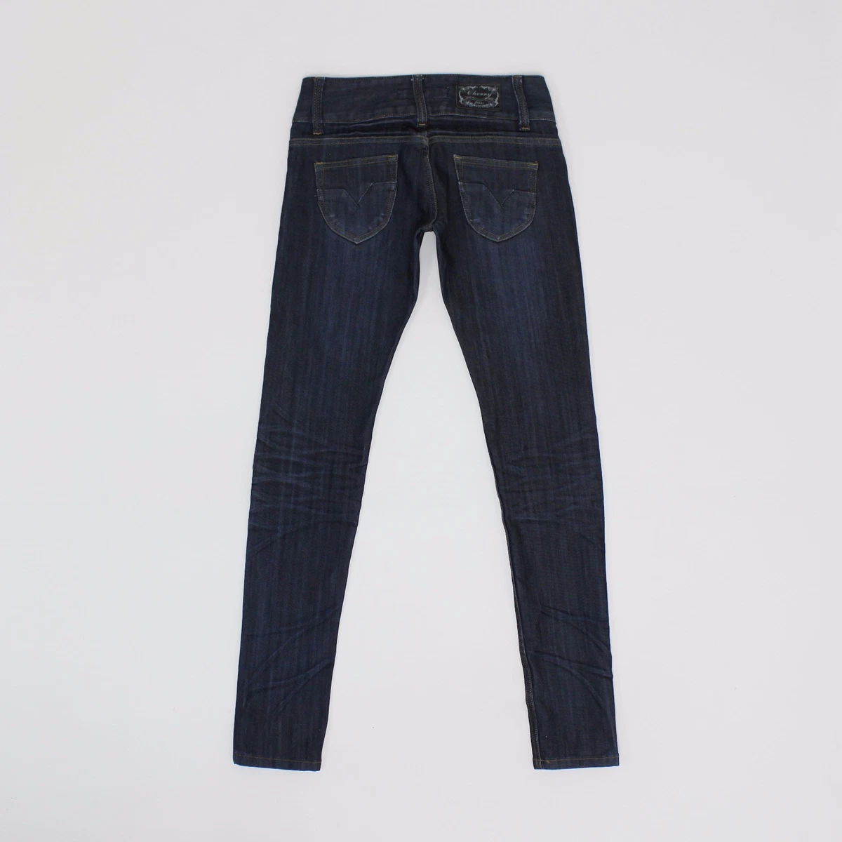 Cherry Diffusion Womens Size Eur 38 34L Long Leg Slim Skinny Blue