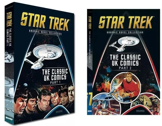 Star trek the classic UK comics volume 1 & 2 Couverture rigide BD Star Trek - Photo 1/1