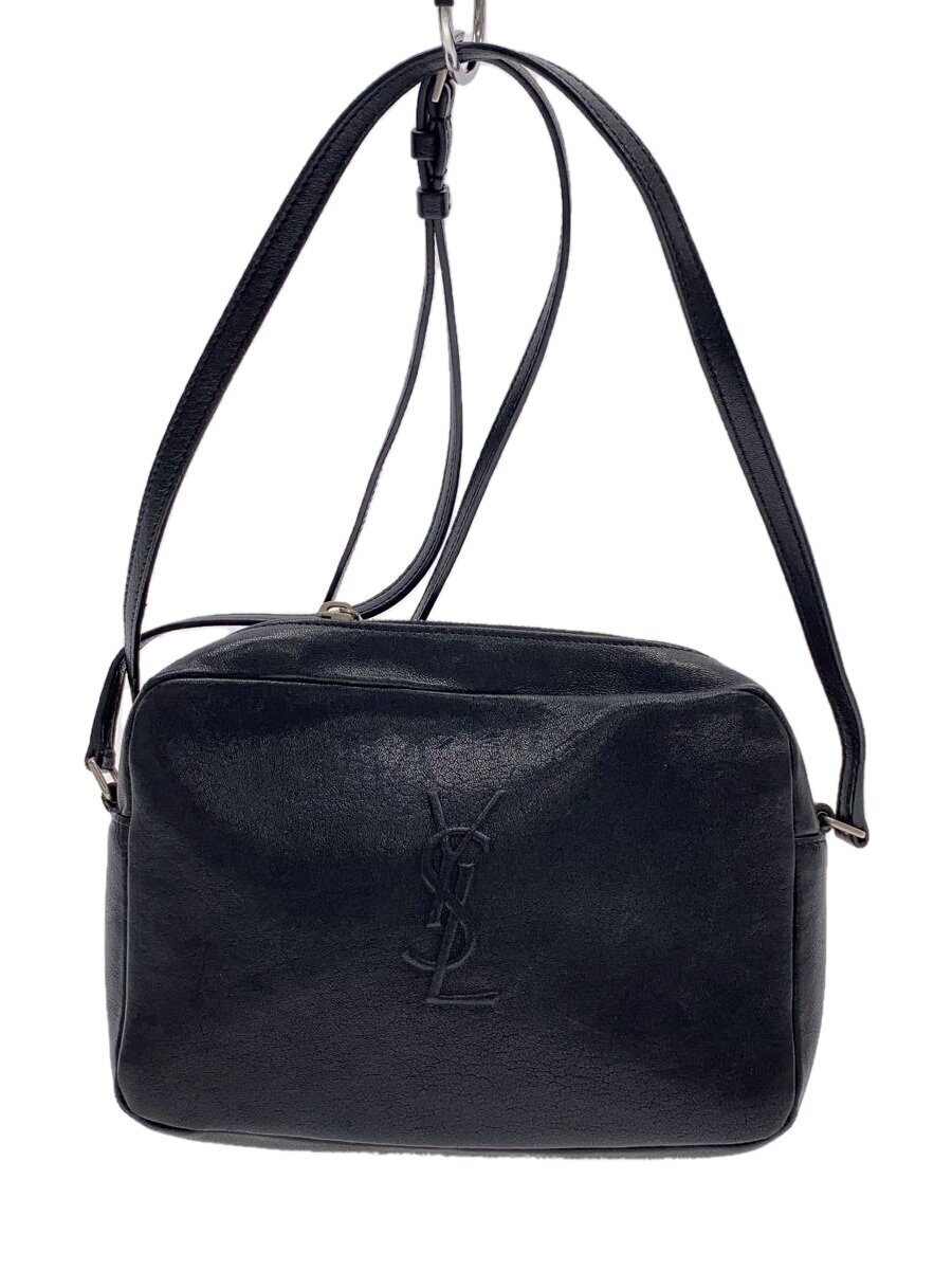 Borsa a tracolla YVES SAINT LAURENT pelle BLK tinta unita FLY 470299 1217