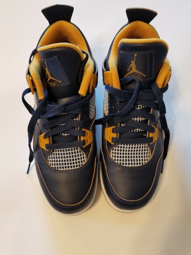 Air Jordan Retro 4 Zapatillas Talla 7, Azul Marino | eBay