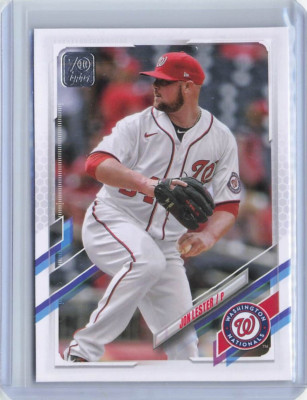 2021 Topps Update - Jon Lester - Advanced Stats 035/300 - Nationals US100