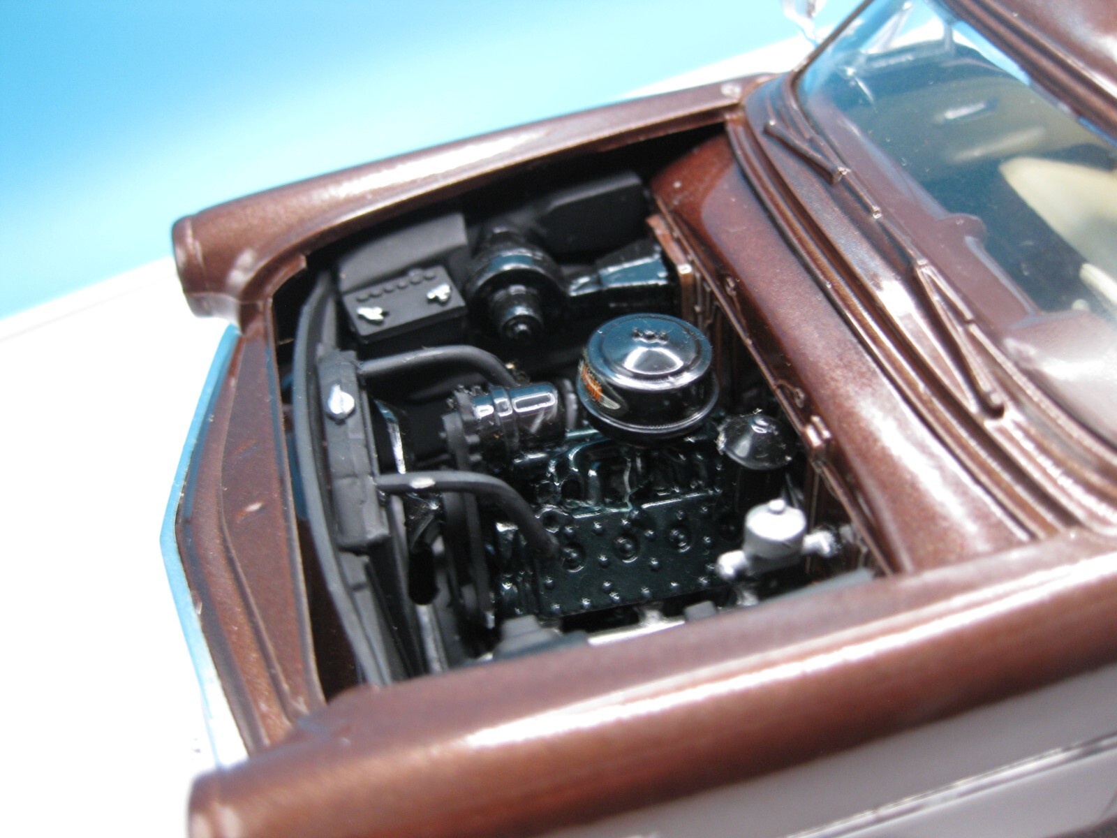 Built model car 1/25 Ford eBay