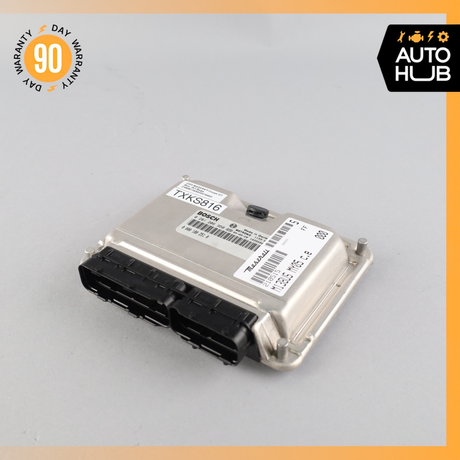 05-07 Maserati M138 4200 Coupe GT 4.2L ECU Engine Control Module Unit OEM 67k