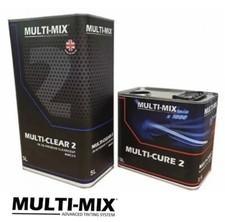 MULTIMIX MULTI CLEAR 2 HS 2K CLEARCOAT KIT 7.5L ---- AIR DRY HARDENER