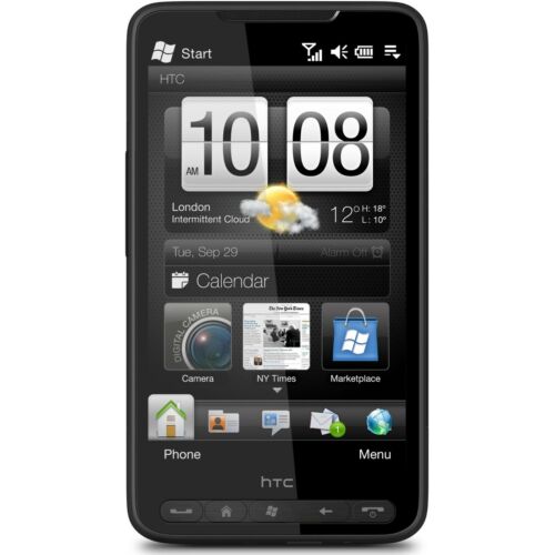 NEW HTC HD2 Leo - T8585 - Black (Unlocked) GSM Windows Mobile Touch Smartphone - Picture 1 of 8