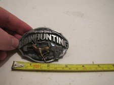 1987 SISKIYOU E-50 BOW HUNTING WILLIAMS OREGON BELT BUCKLE