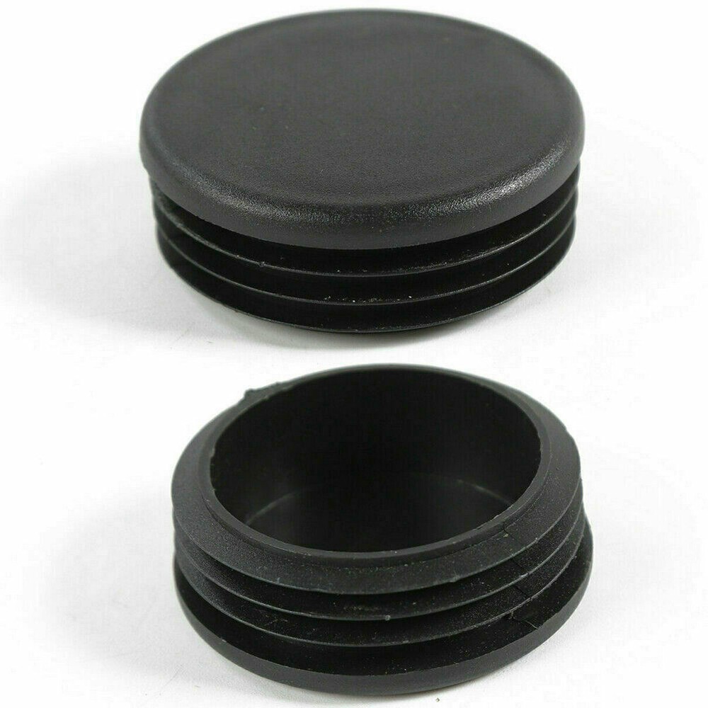 4X Black ABS Chassis Frame Hole Cover Trim For Jeep Wrangler JT 18+ Accessories