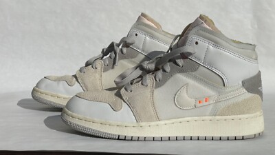 Size 5.5 (W: 7) - Jordan 1 Mid SE Craft White 2022