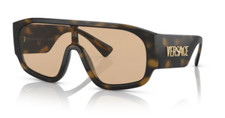 Versace VE4439 108/73 Havana /Light Brown Oversized Women's Sunglasses