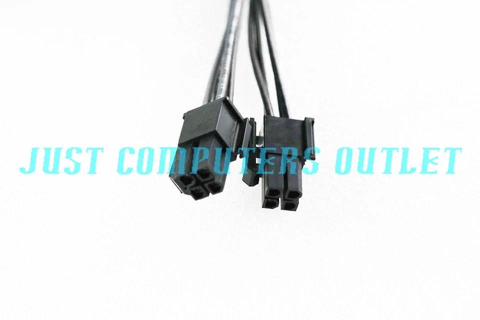 🔥 30" Kareon Custom 8-Pin to (4+4) Pin ATX Motherboard CPU Power Supply Cable - Image 3 of 4