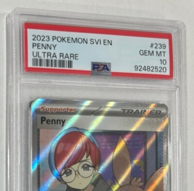 Pokemon TCG Scarlet & Violet 239/198 Penny Trainer Card