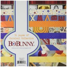 BO BUNNY 6 X 6 PAPER PACK CARNIVAL COLLECTION...