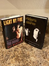 Light My Fire SIGNED by Ray Manzarek + Riders on the Storm - Doors 2 BK HC Lot