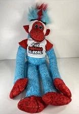 Kipp Brothers Mohawk Monkey -The Snuggle Is Real 24” Plush