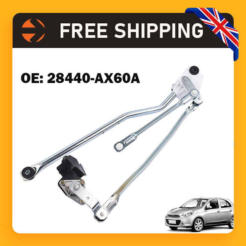 Front Windscreen Wiper Motor linkage for Nissan Micra K12 20022010