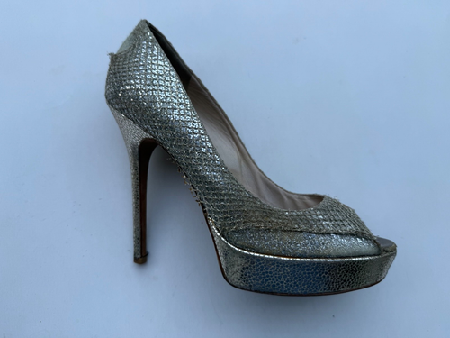 Jimmy Choo Plateau High Heels Peeptoe Gr. 37 - Bild 16 von 24