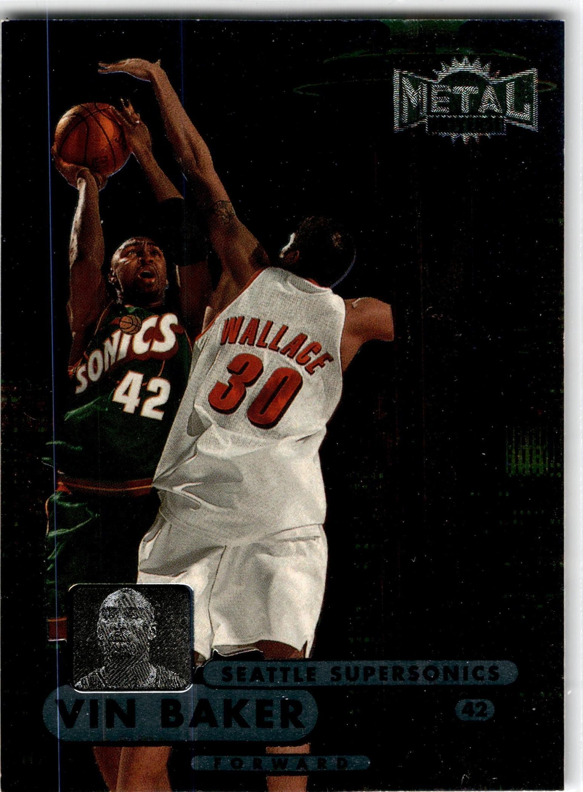 1997-98 Metal Universe Championship #6 Vin Baker