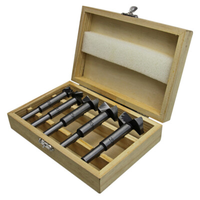 Forstner Drill Bit Set Woodworking Hole Saw Tool Precision Shear ...