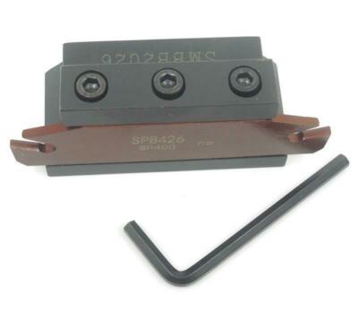 SPB426 SPB26-4mm Grooving Parting Blade+SMBB2026 Cut off Block Tool holder 