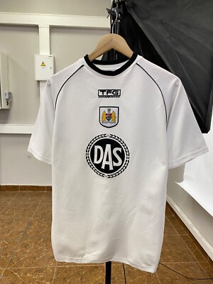  ???????????????????????? Vintage 90s TFG Bristol City Soccer Jersey Rare size S color whit