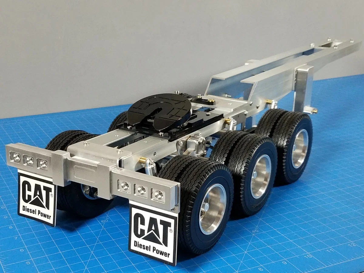Rc semi best sale truck and trailer