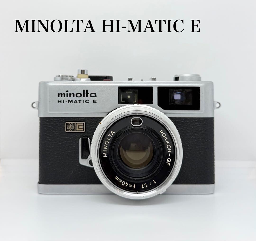 MINOLTA HI・MATIC E Minolta Hi-Matic E - Camera-wiki.org - The free camera