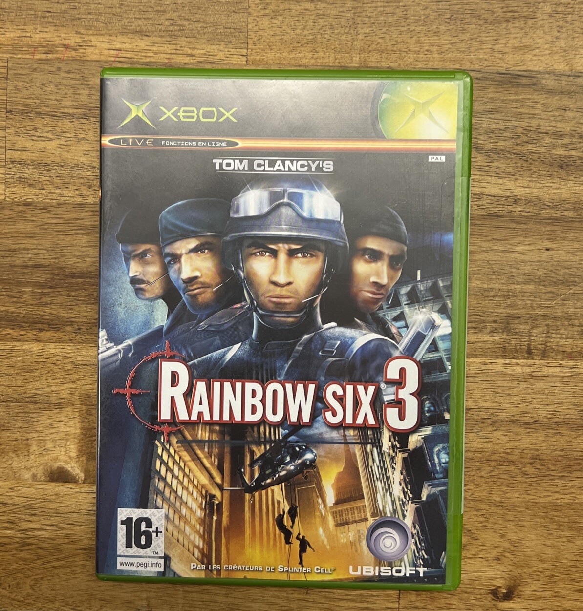 Jeu Microsoft XBOX Tom Clancy's Rainbow Six 3 avec notice PAL occasion *