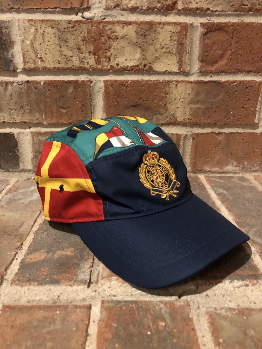 New Polo Ralph Lauren CP-93 Regatta Yachting Flag 5 Panel