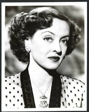HOLLYWOOD BETTE DAVIS ACTRESS EXQUISITE GLAMOUR VTG ORIGINAL PORTRAIT PHOTO
