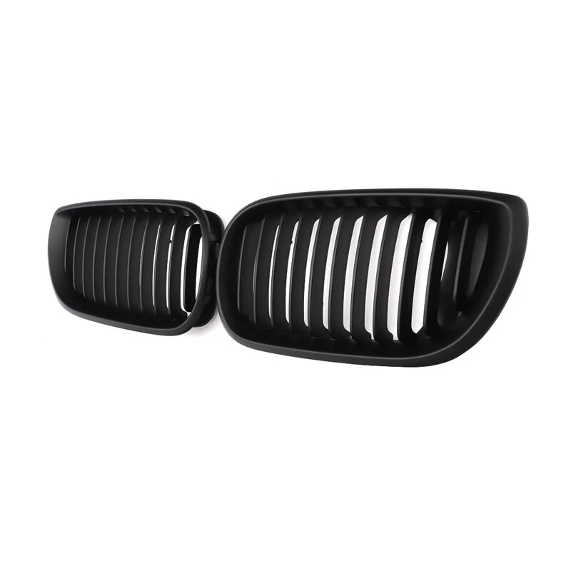 Parrilla delantera para BMW Serie 3 E46 Sedán 325i 328i 02-05 negro mate Foto 3 de 4