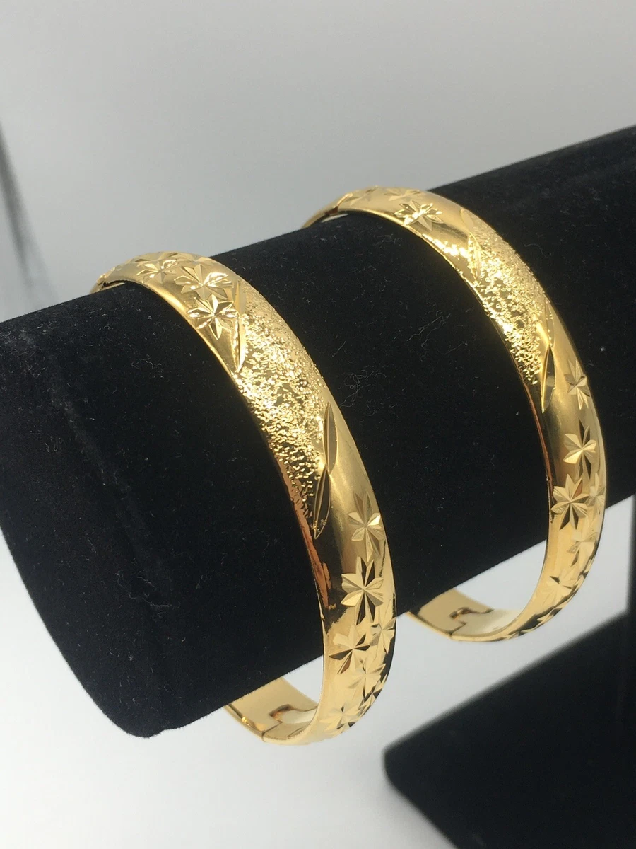 Solid 24k Gold Bracelet//sizable 24k Gold Bracelet//24k Gold 