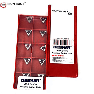 DESKAR 10P TCGT090202-AL K10 Aluminum Carbide Insert CNC Turning Tool for STFCR