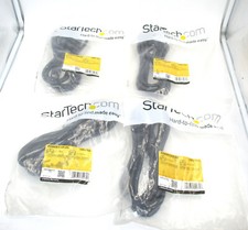 Image of 4x Brand New StarTech.com 10ft/3M AWG Computer Power Cord Extension - C14 to C13