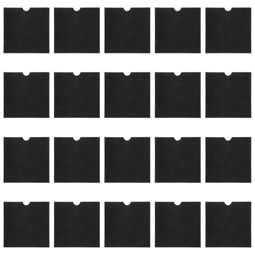 20 Pcs En Papier Pour CD Support De Cas Dvd Pochettes Disque - Photo 10/12
