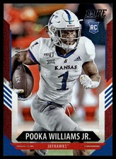 2021 Score Red Pooka Williams Jr. Rookie 070/460 Kansas Jayhawks #378