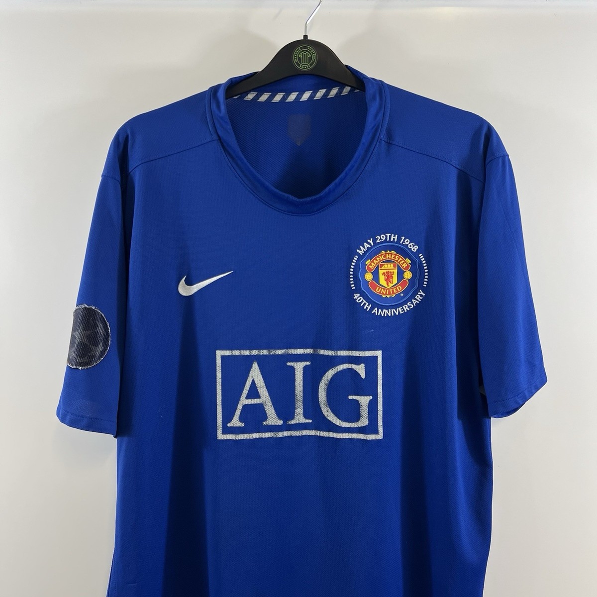 Manchester United Berbatov 9 Third Football Shirt 2008/09 Adults