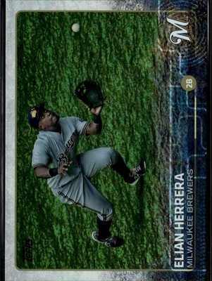 2015 Topps #453 Elian Herrera Sparkle Foil #/179