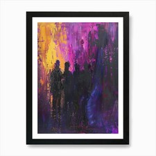 'People' 3 Art Print Framed Wall Art Poster Canvas Print Picture
